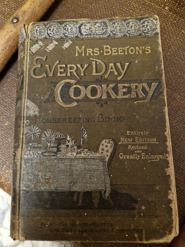 Antique book mrs - mrs, beetons