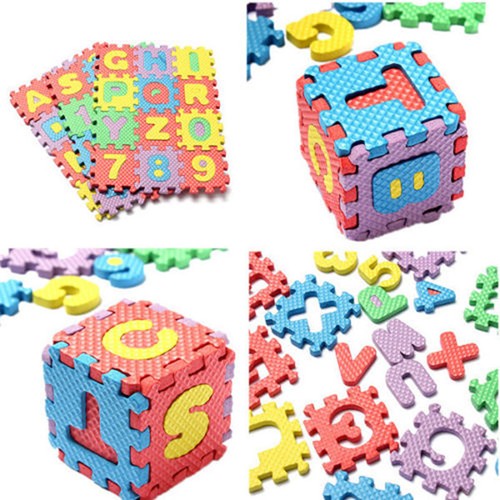 36pc intellectual toy - 36pc, foam