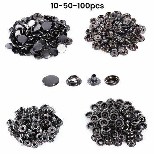 Heavy duty snap - snap, flat