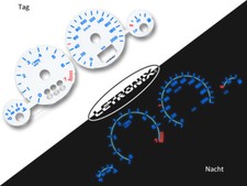 EL-Dash Speedo plate plasma disc Vauxhall Astra G Zafira 0-200Kmh