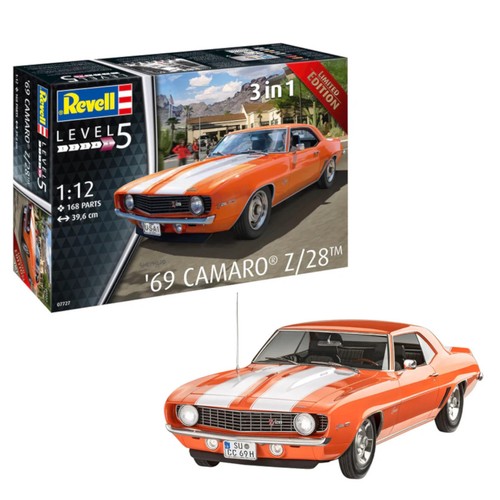 Revell chevy camaro v8 - revell,