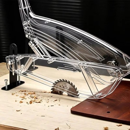 Transparent saw blade guard - transparent,