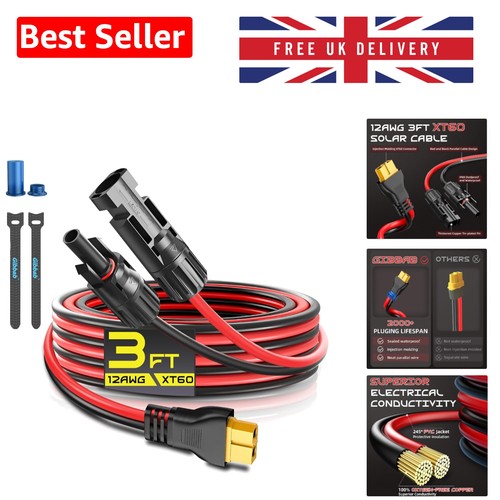 3ft 12awg solar cable - 3ft,