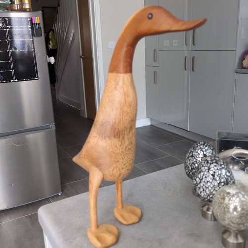 Dcuk large brown wooden duck - dcuk,