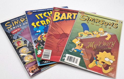 1993 simpsons lot - 1993, of