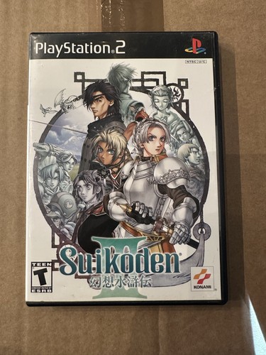 Suikoden iii ps2 ntsc disc - suikoden,