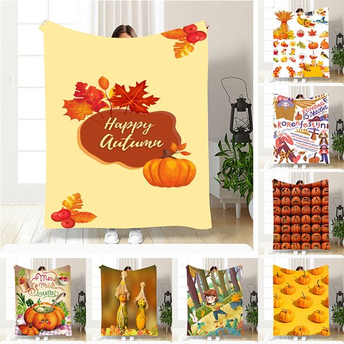 Autumn harvest flannel - flannel, blanket