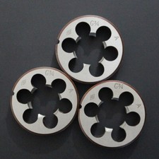 BSP Pipe Thread Round Dies Set