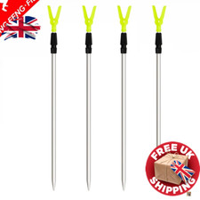 "Adjustable Telescopic Banksticks with Rod Rests – Fishing Rod Holders (UK)"