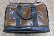 Tumi Tan Brown Genuine Leather