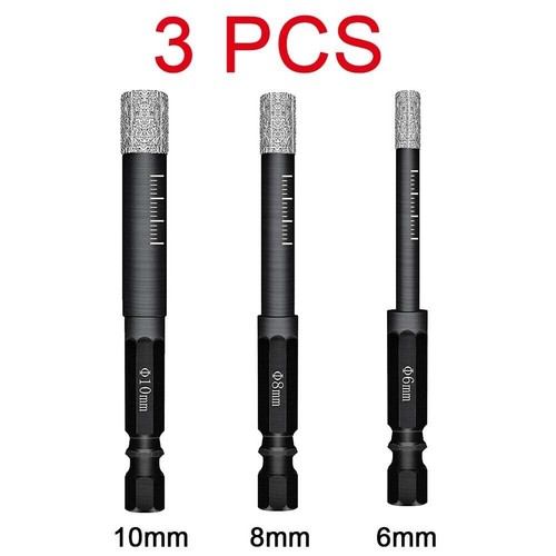 Diamond tile dry drill - dry, bit