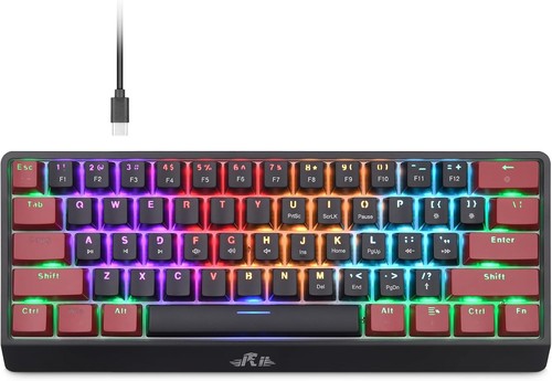 Mechanical keyboard wired blue - mechanical,