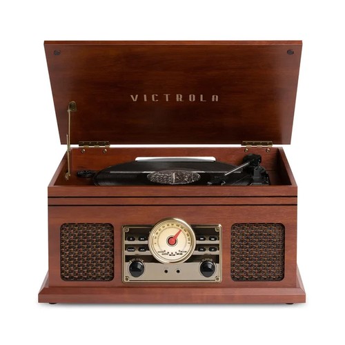 Victrola walden wood record - wood,