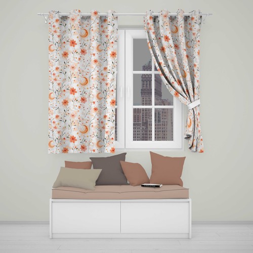 Blackout eyelet curtains - eyelet,