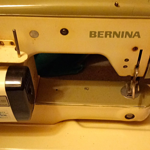 Bernina sewing machine - bernina, cream