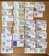 FDC STAMPS CHARLES & DIANA ROYAL WEDDING 1981 LOT OF 70 COMMONWEALTH UNADDRESSED