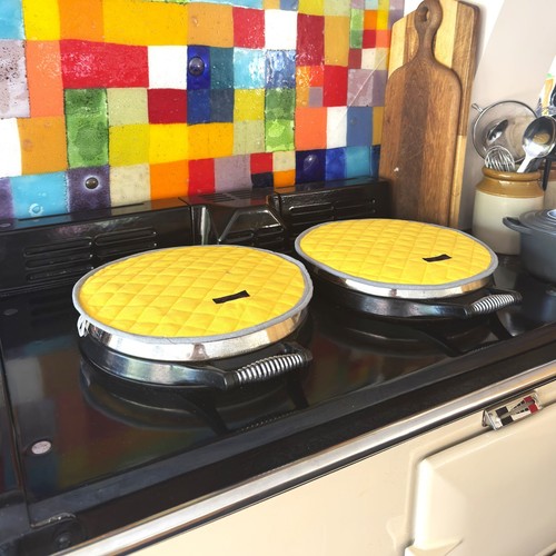 Aga cooker protective mats - protective,