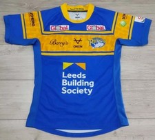 Leeds Rhinos Rugby League Home Shirt 2022 Oxen Medium Pro Player Test Jersey Top