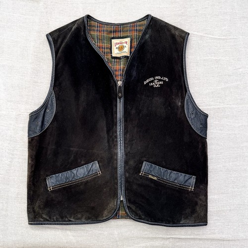 Vintage 80s 90s diesel - vintage, suede