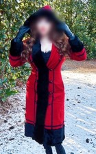 Vintage sears fashions red - sears,
