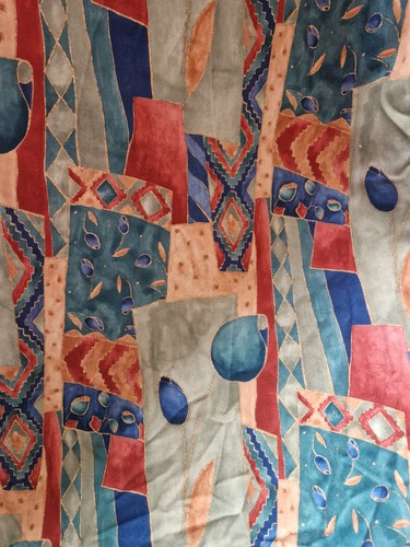 Vintage unlined 90s patchwork - unlined,