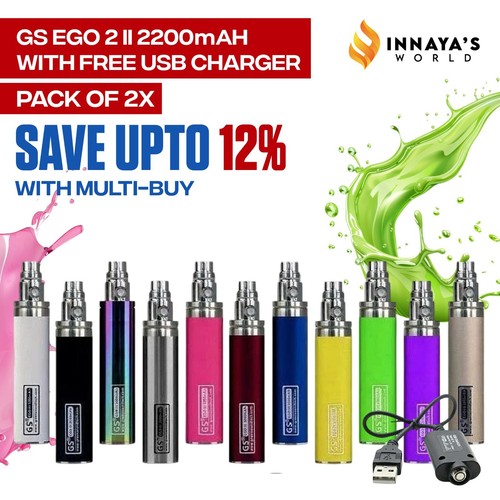 2200mah ego battery 9 - gs,