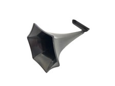 Novelty Fun Apple iPhone 4 4S Clip On Black Plastic Speaker Sound Amplifier Horn