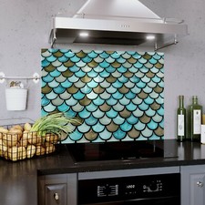 Glass Splashback Kitchen Tile