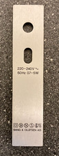 Vintage Bang & Olufsen Beolit B&O Radio Side Panel Metal Plate - 220/240v 50Hz