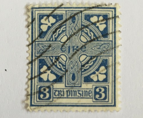 Eire blue celtic - cross", 3d