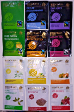 "RIDGWAYS"  12 different  enveloped Tea Bags