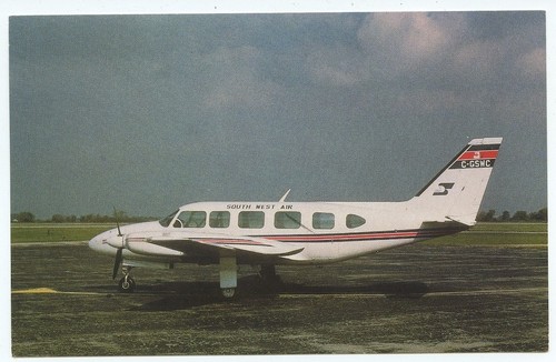 South west air piper - air, navajo