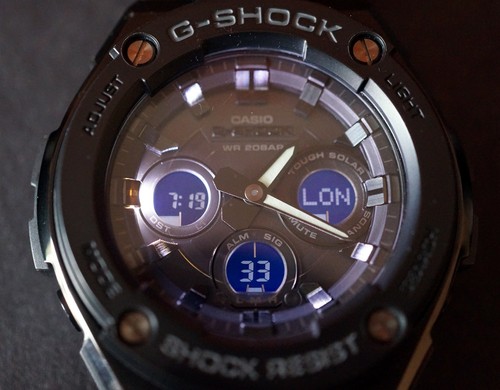 Shock casio gsts300g - g, 200m