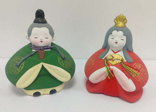Pair japanese hina emperor - pair,