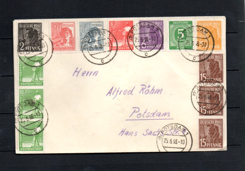 Letter allied bes 1948 - bes., s