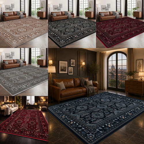 Traditional non slip luxury - traditional,