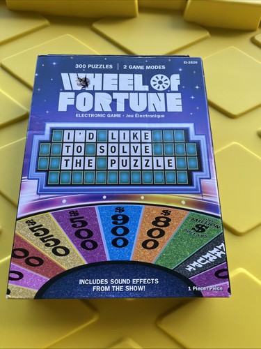 New wheel fortune handheld - new,