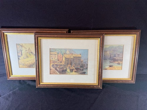 Vintage cornish harbour - harbour, prints