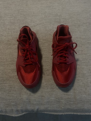 Nike huaraches red sneakers - nike,