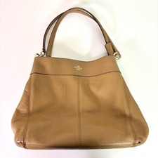Coach Lexy Pebble Leather