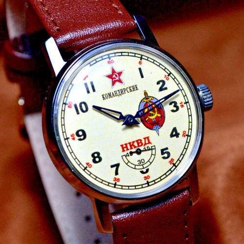 Soviet wrist watch - soviet,