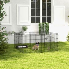 Dog playpen puppy pen metal - puppy,