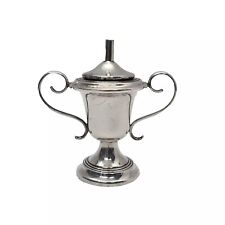 Antique Sterling Silver Paraffin Table Candle Cigar Lighter W J Myatt & Co 1913
