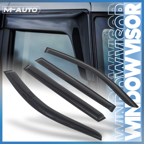 Smoke window visor shade - window,