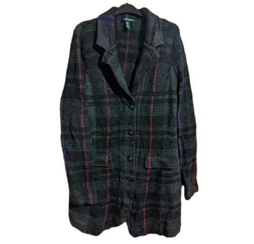 Ralph lauren tartan plaid long - ralph,