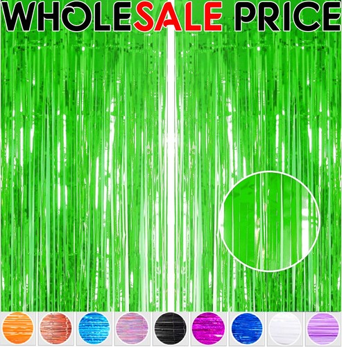 Foil fringe tinsel - 2m-3m,
