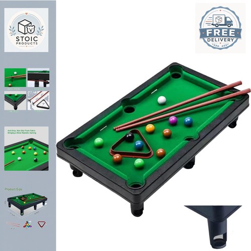 Tabletop snooker game set - tabletop,