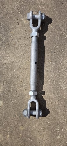 Galvanised straining rigging - galvanised,