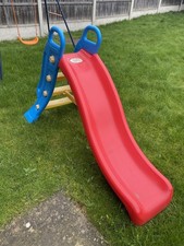DOLU Kids Garden Slide 2-in-1