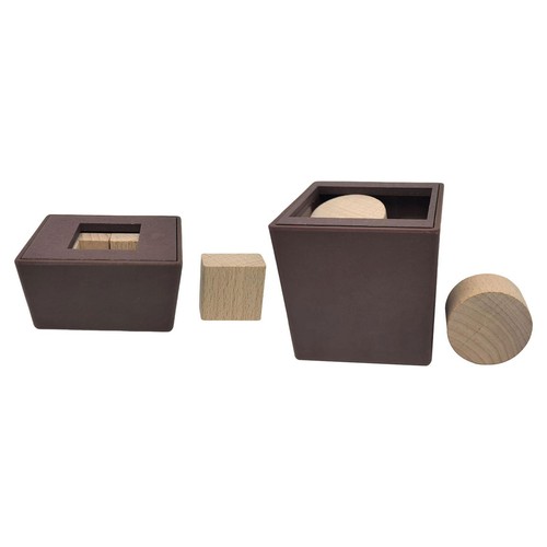 Wooden brain teaser - wooden,